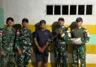 Sentuhan Kekeluargaan Satgas Pamtas: Senjata Rakitan dan Sisik Trenggiling Diserahkan Warga